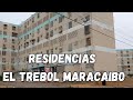 Asi esta los edificios del trebol maracaibo venezuela