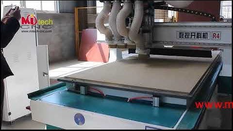 Pneumatic ATC Wood CNC router 1325 4-spindle ATC router