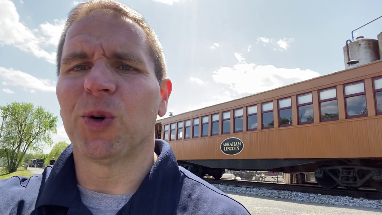 Steam Into History in New Freedom, Pennsylvania - YouTube