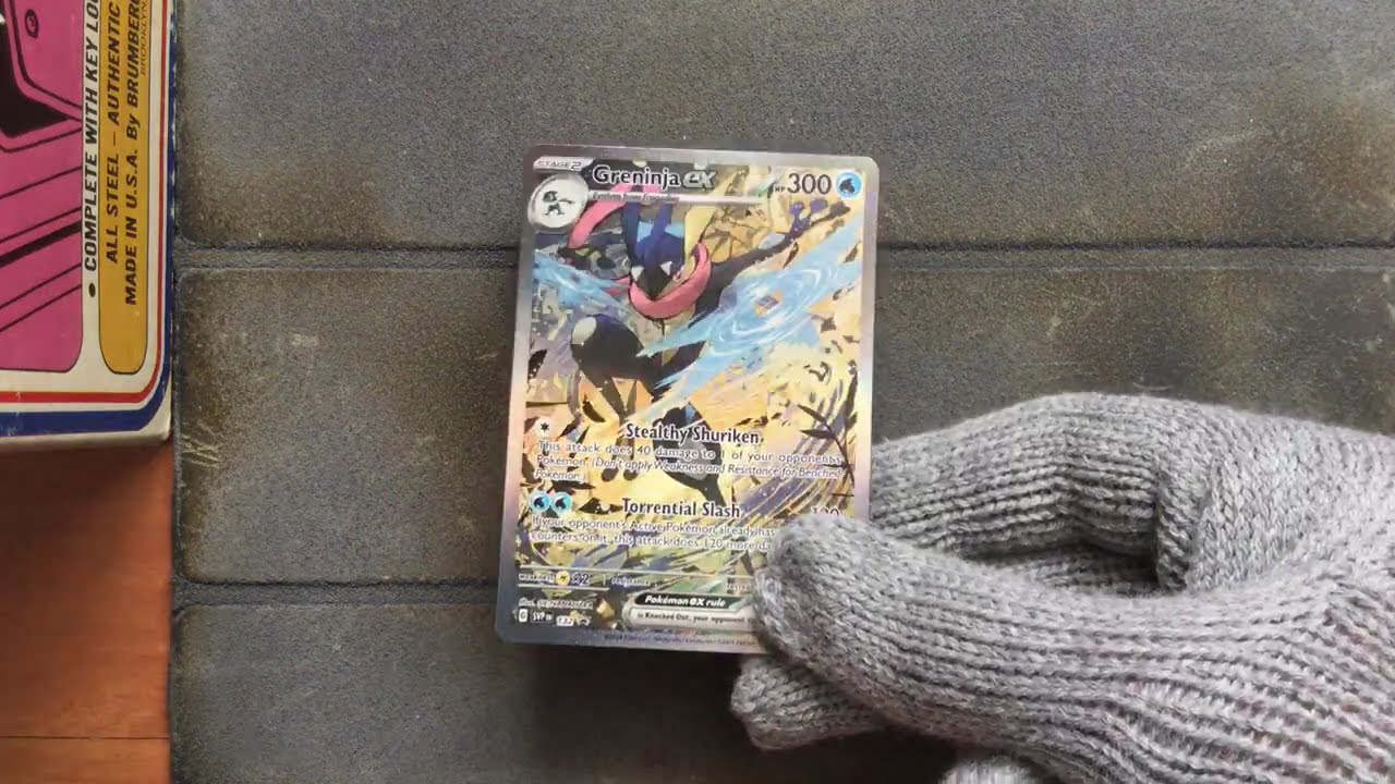 Greninja ex SVP132 - Pokemon Shrouded Fable Promo Card