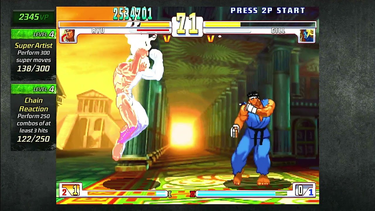 Street Fighter History (Street Fighter 3 Third Strike Online PS3)