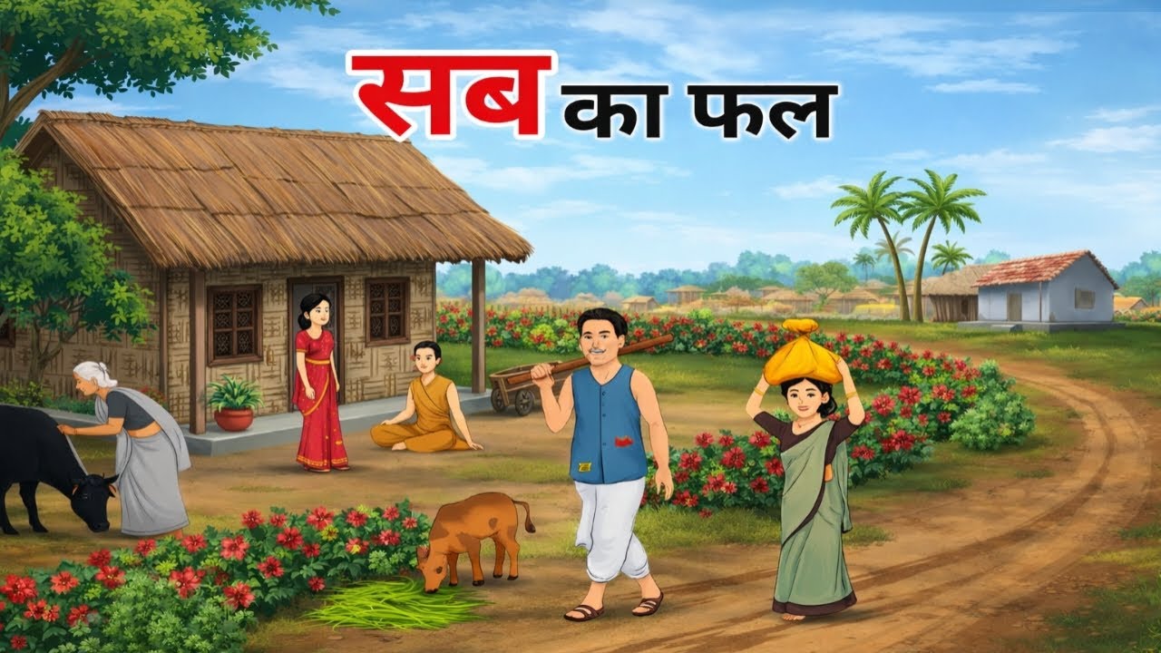 सब का फल  |sab ka phal| गरीब की सच्चाई ने सब बदल दिया |  Hindi Kahani | hindi moral kahani ‎