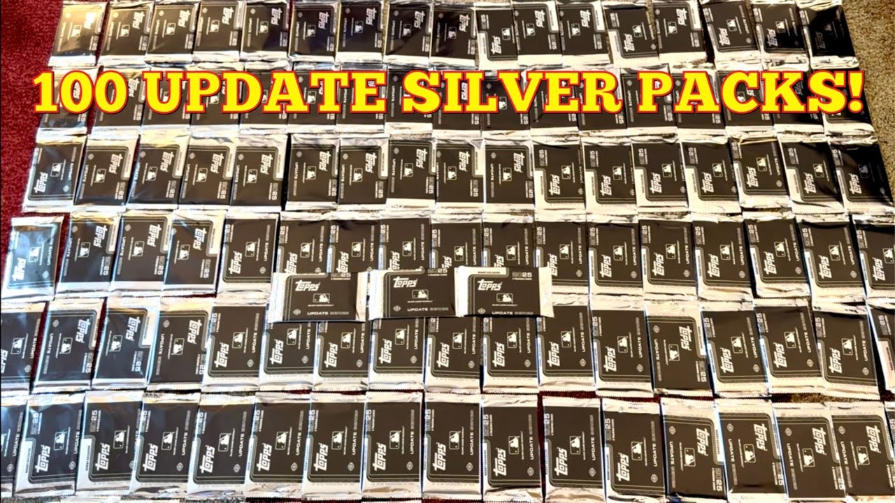 100 СЕРЕБРЯНЫХ НАБОРОВ ИЗ ОБНОВЛЕНИЯ TOPPS 2025 ГОДА!