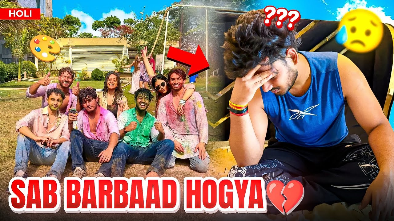 Worst Holi Ever! 💔 What Went Wrong?