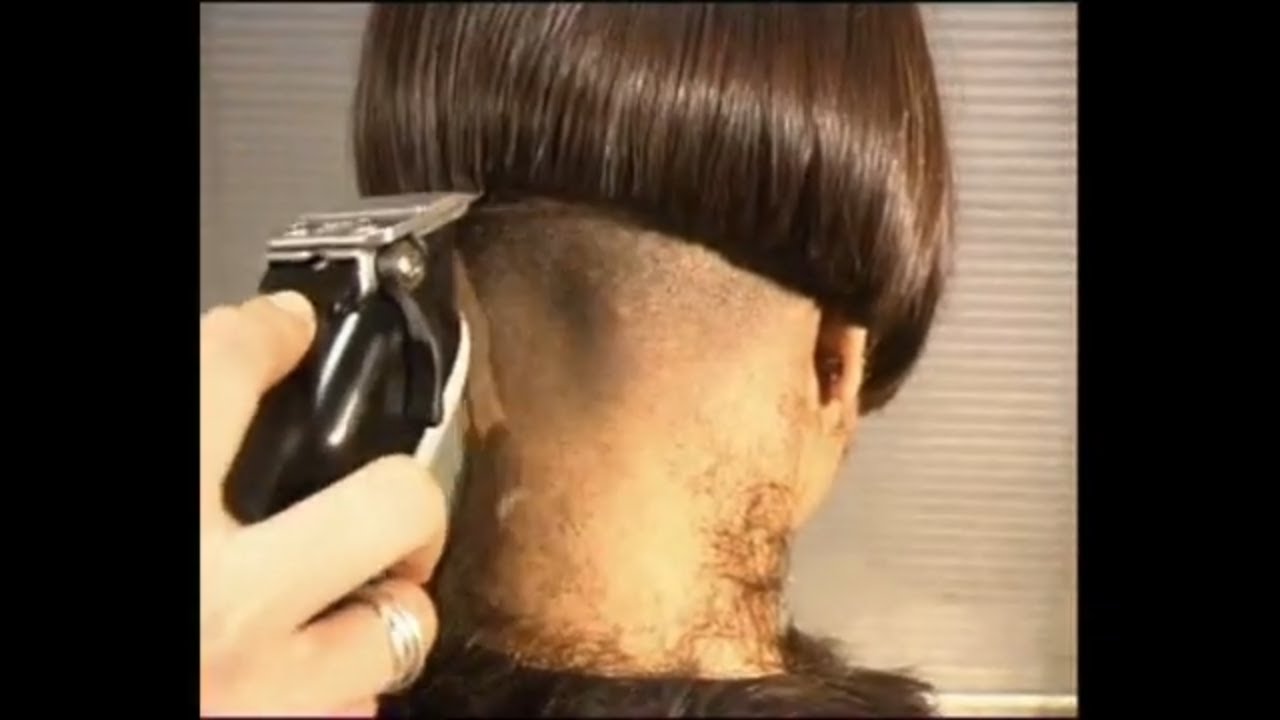 FUTURE CUTS: Super short BOB WITH SHAVED NAPE