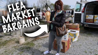 SO EXCITED! Flea Market is OPEN | Shopping Bargains | Reselling