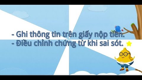 Mẫu thư tra soát giấy nộp tiền