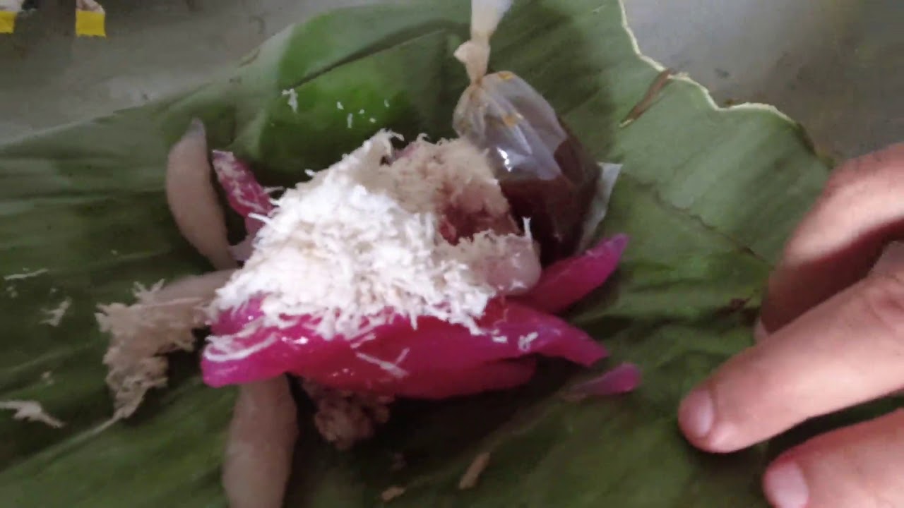 unboxing cenel, makan makanan cenel cenil jawa 