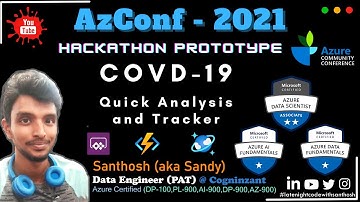 AzConf 2021 - | Azure Community Conference 2021| Hackathon | Prototype | Azure | Azure Functions