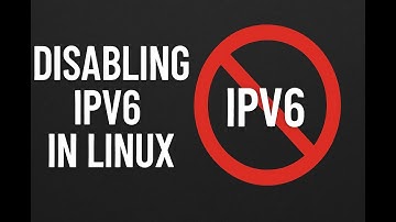 Disabling IPv6 in Red Hat Linux