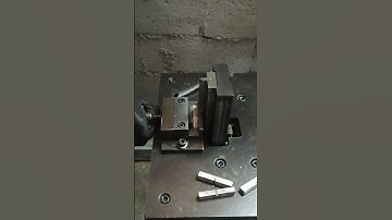 HOW TO CUT V-NOTCH INTO CHARPY IMPACT SAMPLES BEFORE TOUGHNESS CHECKING IN MECHANICAL TESTING LABS