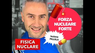 forza nucleare forte II FISICA NUCLEARE la fisica che ci piace