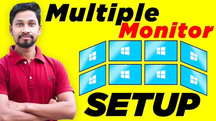 How To Connect Multiple Monitor in Computer | 6 Monitor in PC | 8 Monitor in PC | Trading Setup - DayDayNews