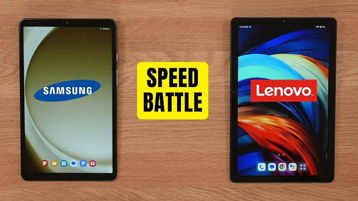 Samsung Galaxy Tab A9 vs Lenovo Tab M9 | Speed Test