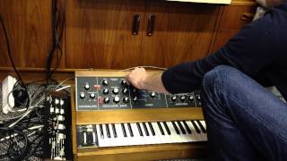 Minimoog Model D + Sample-Hold Controller = Mayhem