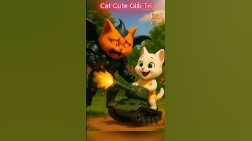 Mèo con bị anh kế biến thành quái vật độc ác hãm hại  #ai #cute #mèo #meow #cat #shorts