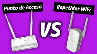 Diferencias entre PUNTO de ACCESO y REPETIDOR WiFi