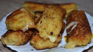 КАРТОФЕЛЬНЫЕ ПАЛОЧКИ С СЫРОМ КАРТОФЕЛЬНЫЕ ПАЛОЧКИ С СЫРОМ