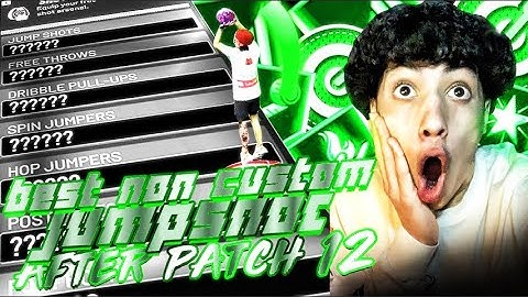 *NEW* BEST NON CUSTOM JUMPSHOT IN NBA 2K20 AFTER PATCH 12! 100% FASTEST JUMPSHOT! NEVER MISS AGAIN!