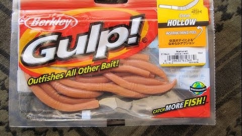 Troll Gulp! Crawlers For Rainbow Trout