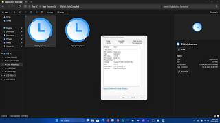 Digital Clock Tkinter GUI Project(Python) - Release