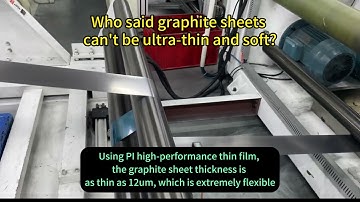 ultra flexible graphite sheet for themal management