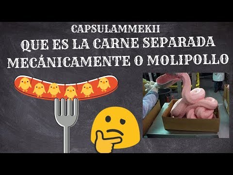 Vídeo: ¿De Qué Está Hecha La Carne De Ave Deshuesada Mecánicamente? ¿Puedo Comerlo? - Vista Alternativa