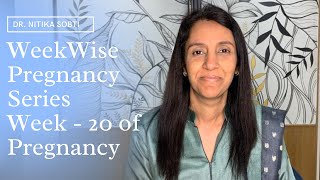 Week Wise Pregnancy Series : Week- 20 by Dr. Nitika Sobti