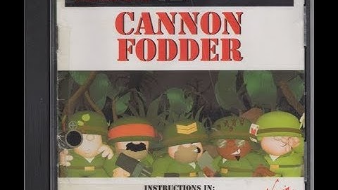 Cannon Fodder Mpeg Intro (CD 32)