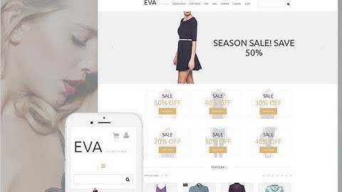 Apparel Responsive MotoCMS Ecommerce Template #58481