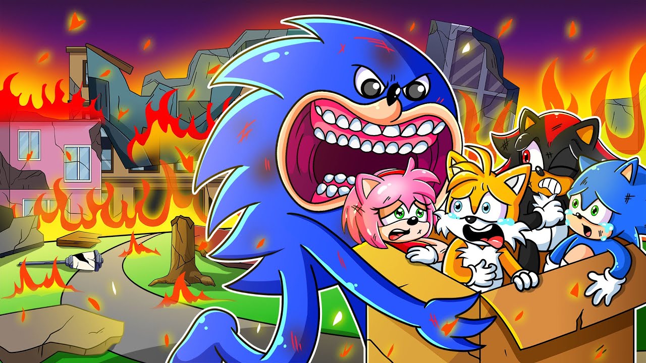 Shin Sonic Rescue All Baby!! - Very Sad Story - Sonic the Hedgehog 3 Animation