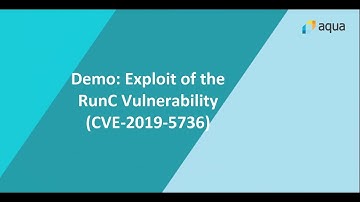 Exploit demo of the RunC vulnerability CVE-2019-5736