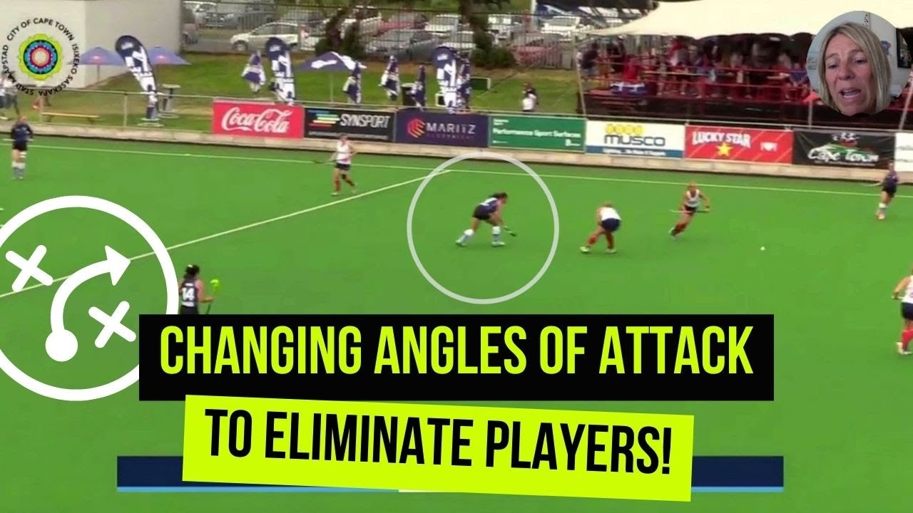 Changing Angles of Attack to Eliminate Players in Field Hockey #Tactical |Hockey Performance Academy