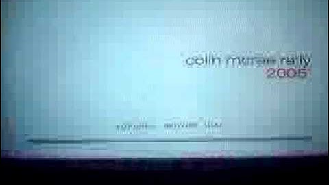 Colin McRae Rally 2005 Gameplay PS2