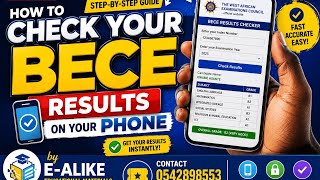 CHECKING BECE RESULTS ON YOUR PHONE