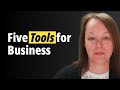 5 Tools That Run My Business So I Don’t Have To