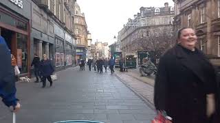 Walking towards Wellgate from Dundee City centre ||Wednesday |December.