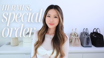 My FIRST Hermès Special Order: Complete Process & Experience ✨🍊