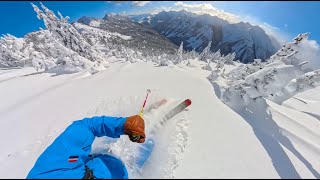 Kicking Horse, BC, Backcountry Report:  Deep, Dry, 0ºF Powder Snow in the Burning Cold Sun