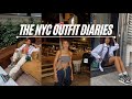 WHAT I WORE IN NYC | OUTFIT VLOG | STREET STYLE LOOKBOOK