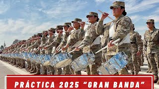 Grand Band of the Chilean Army - 'PRACTICE 2025' (4K)