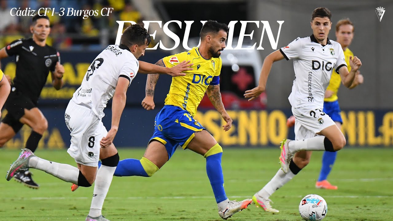 RESUMEN | Cádiz CF 1-3 Burgos CF | LaLigaHypermotion