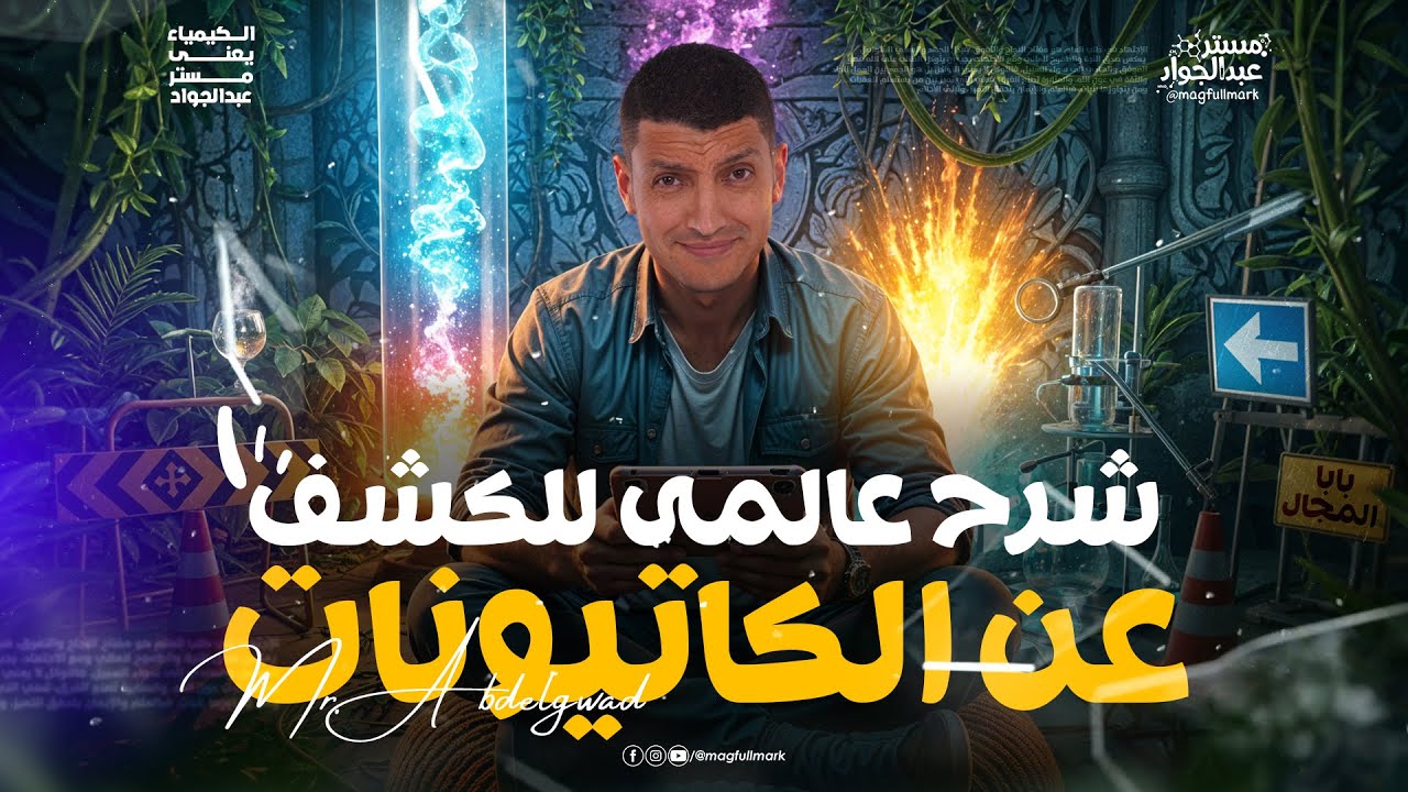 الكاتيونات في إيدك 🧪 شرح عالمى خطوة بخطوة + تريكات مستر عبدالجواد | كيمياء 3 ثانوى 🔥
