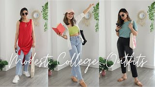 Modest College Outfits You Need to Try | Nothing to Wear | Indian Summer 2022