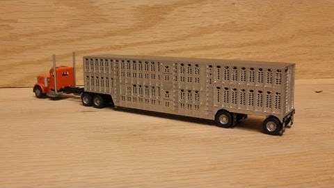 Nscale Addict - A Closer Look at 3D Printed Trucks & Trailers in N Scale