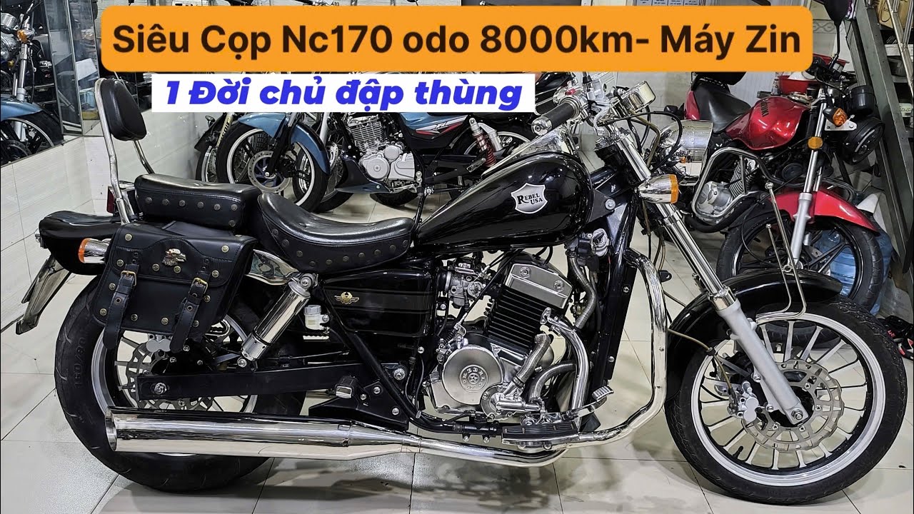 Rebel NC170 2010 odo chuẩn 8000km máy rin 1 đời chủ đập thùng tại Lâm motor 