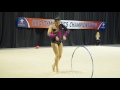 16yearold elena shinohara hoop at 2016 us national championships 