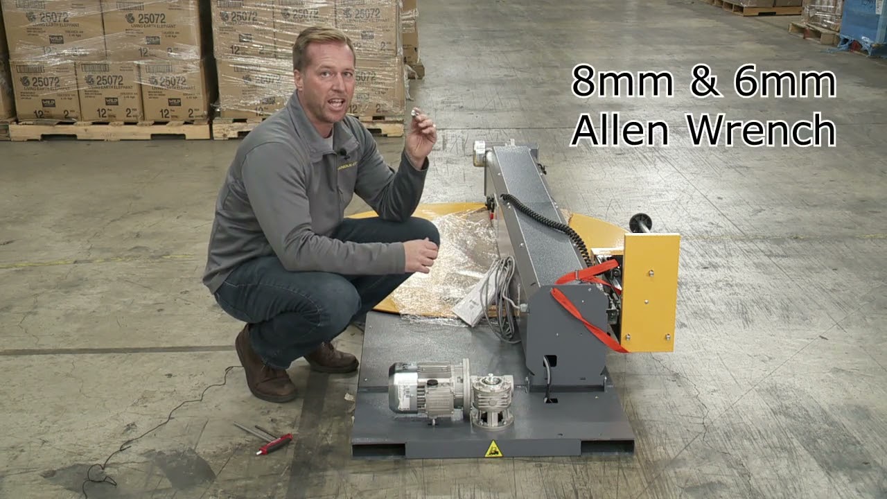 Handle It Model 600 Stretch Wrapper Initial Setup