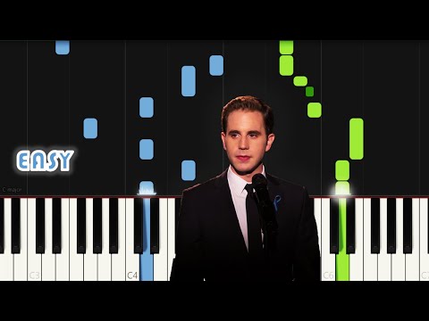River (EASY PIANO SHEET) - Ben Platt