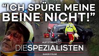 AUTO ZERSCHNITTEN: Eingeklemmter Vater kämpft um seine Beine!✂️🚗 | Die Spezialisten